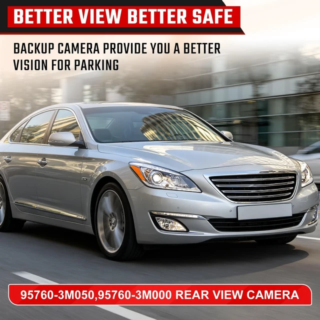 Alt view image 5 of 5 - Rearview Backup Camera OE:95760-3M060 Fit for 2009-2011 Hyundai Genesis