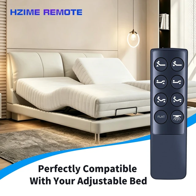 Alt view image 2 of 5 - New Replacement Remote Control for Yireehome, Yiree Adjustable Bed Base