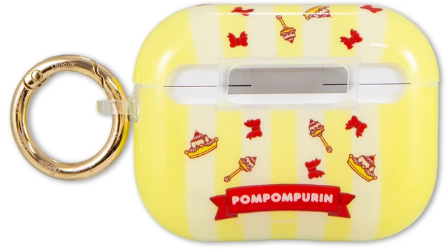 Alt view image 3 of 5 - Sonix x Sanrio AirPods Pro 3 Protective Case - Hard Shell Cover with Luxe Keychain Clip - Compatible with 3rd Generation AirPods Pro ^^ Pompompurin 30th Anniversary