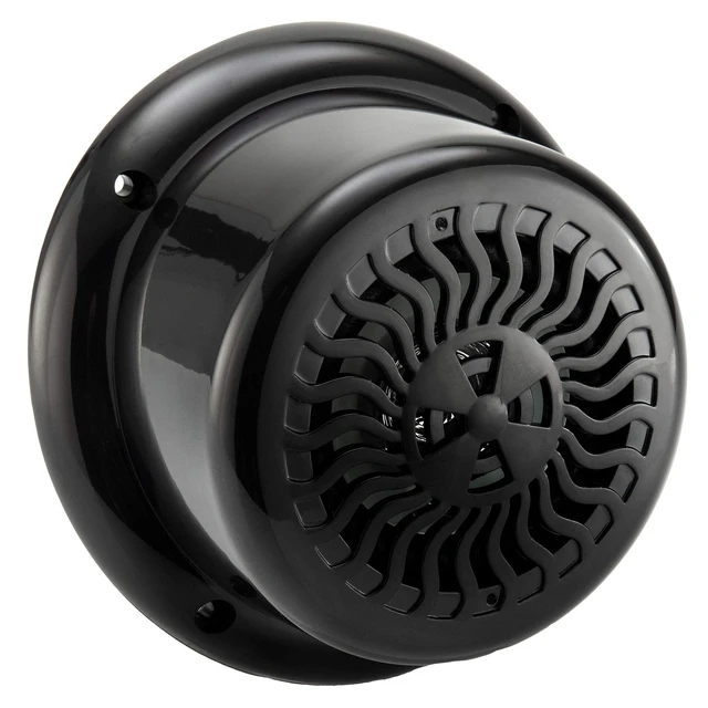 Alt view image 3 of 5 - RecPro 2 Pack RV Flush Mount Speakers ^^ 5.25" Black ^^ Blue LED
