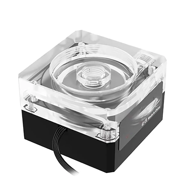 Alt view image 2 of 5 - CPU Water Cooler Pump,Pump for PC Water Cooling Systems-Support PWM -800L/H-G1/4 Threaded Hole