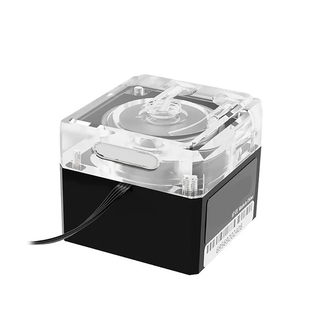 Alt view image 4 of 5 - CPU Water Cooler Pump,Pump for PC Water Cooling Systems-Support PWM -800L/H-G1/4 Threaded Hole