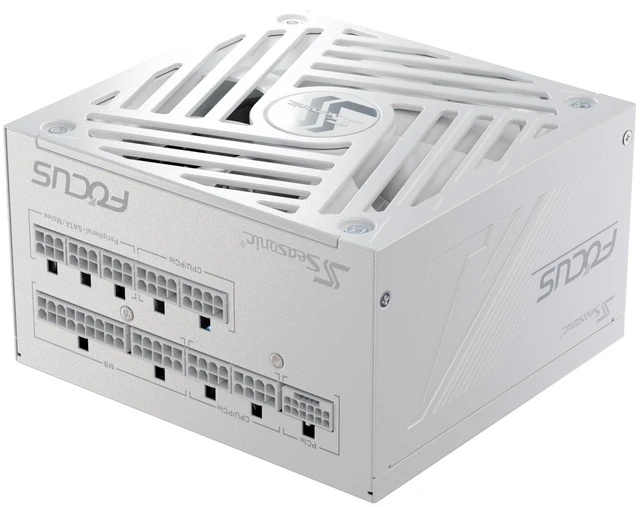Main image of Seasonic Focus GX-750 750W Power Supply ATX 3.1 & PCIe 5.1 Ready White
