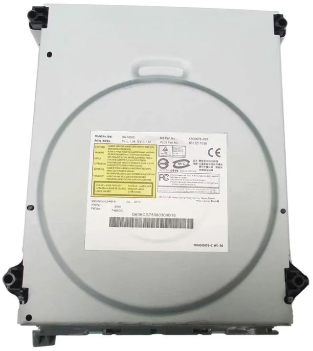 Main image of Vicue Replacement Disc Drive for Xbox 360 Lite On DG-16D2S DG-16D2S-09C