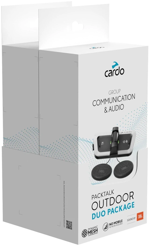 Alt view image 3 of 5 - Cardo Packtalk Outdoor Helmet Communication System for Skiing, Snowboarding, Mountain Biking, Cycling and Other Outdoor Activities