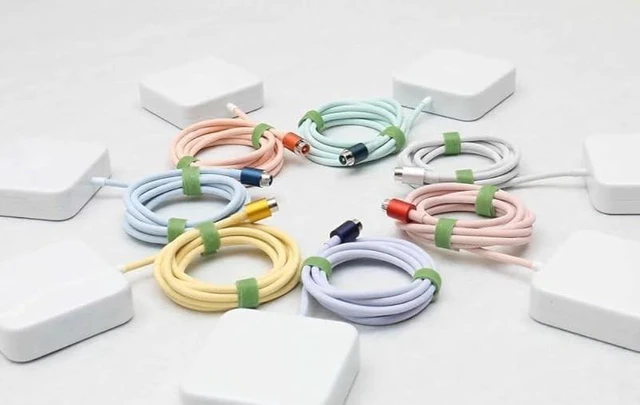 Main image of Power Adapter for iMac 24-Inch M1, M3, M4, 143W, with Power Cord, No Ethernet (Orange)