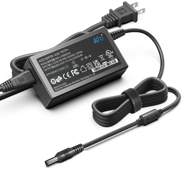 Main image of KFD AC Adapter for PHILIPS 246E9QJAB 226E9QDSB 246E9QDSB 242E1GSJ Gaming Monitor Power Supply HP Monitor 27f 22cwa v222vb 24mh 23er 23es 27eb 27er 24ea 25vx ADPC1945 LED AOC C24G1A MSI Optix