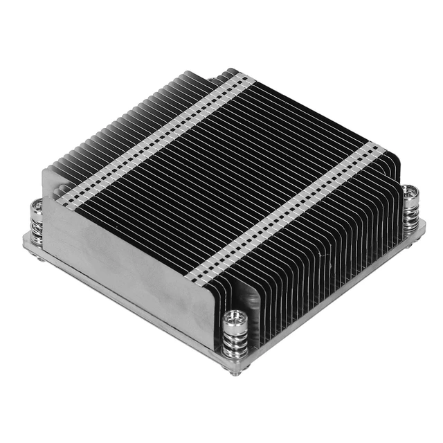 Alt view image 2 of 5 - 1U Passive HeatSink CPU Cooler,SNK-P0047P 1U CPU Heat Sink Heat?Dissipating Parts for Supermicro X9/X10 1U UP and Server,Silent,Easy Installation and Long Service Life