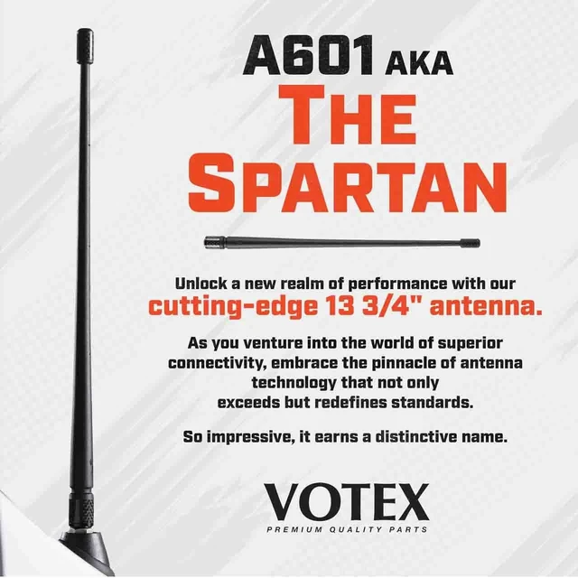 Alt view image 4 of 5 - Votex - 13 3/4 Inch Rubber Antenna fits Ford F-150 ^^ F-250 ^^ F-350 ^^ F-450 ^^ F-550 ^^ Bronco Accessories - USA Stainless Steel Threading - Black Carbon Fiber Trim - Tuned Internal Copper Coil