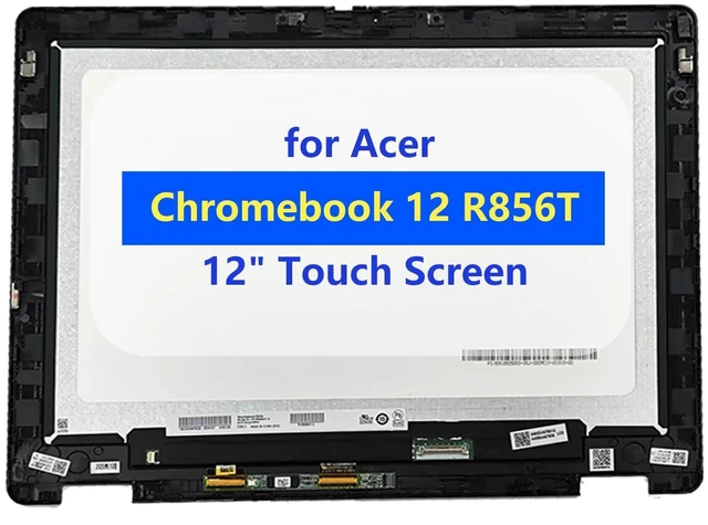Main image of JADTRXU 6M.KE4N7.001 Replacement Laptop LCD Touch Screen Digitizer Assembly for Acer Chromebook 12 R856T with Bezel(with Stylus Pen)
