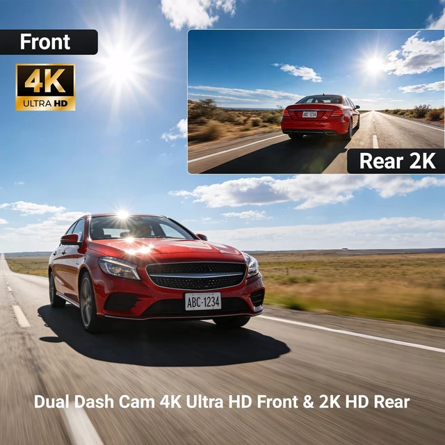 Alt view image 4 of 5 - G59-2 4K+2K VW Dash Cam Factory Fit for Volkswagen Polo Golf Atlas Alltrack Magotan Tiguan Touran Taigo Passat SEAT