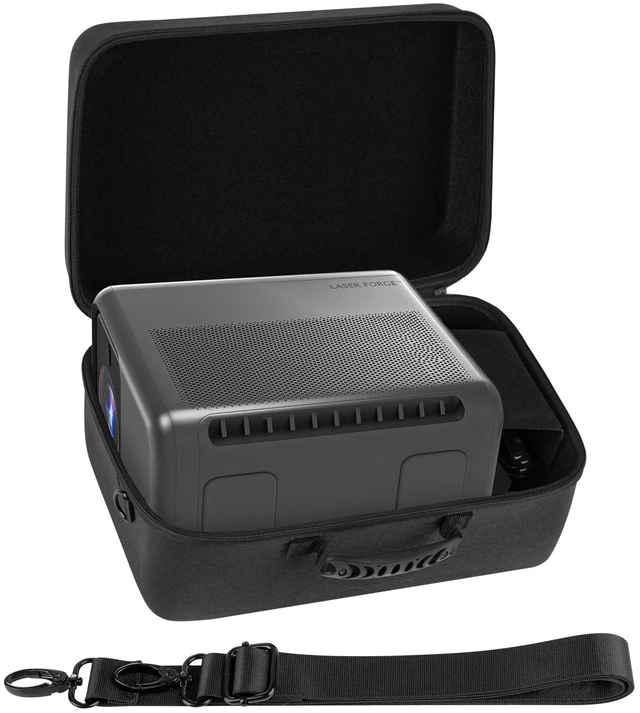 Main image of GEEKRIA Hard Shell Travel Case Compatible with Nebula X1 / X1S, Outdoor 4K Laser Projector Carrying Bag (Dark Grey)