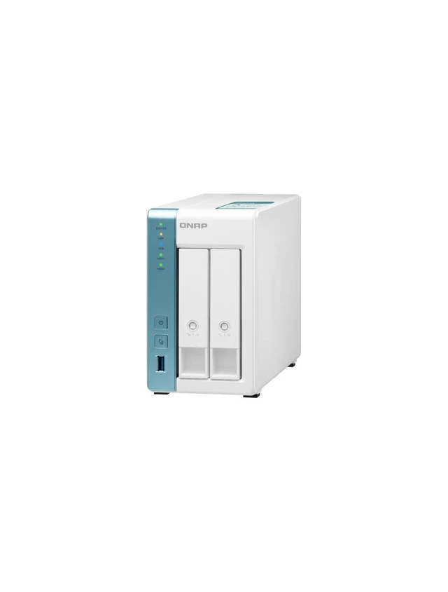 Alt view image 4 of 5 - QNAP TS-231K 2 Bay Home NAS with Two 1GbE Ports