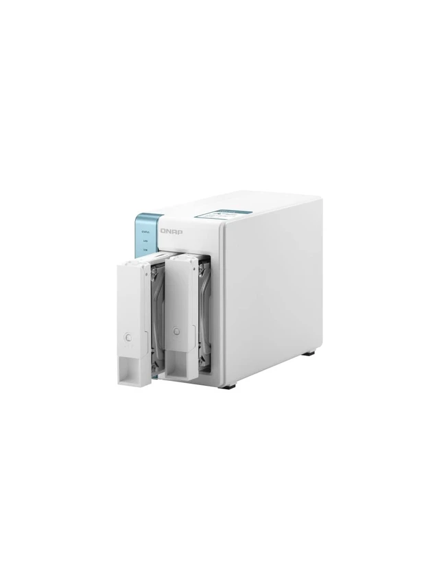 Alt view image 5 of 5 - QNAP TS-231K 2 Bay Home NAS with Two 1GbE Ports