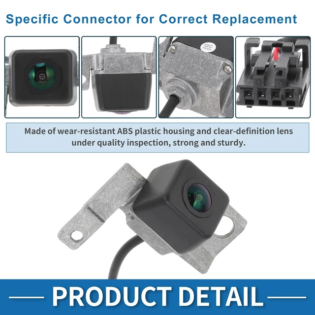 Alt view image 4 of 5 - INFINAUTO Rear View Camera for Hyundai for Genesis Sedan 2009-2011 Park Assist Camera Backup Reverse Camera Replace No.95760-3M000/95760-3M050/95760-3M060