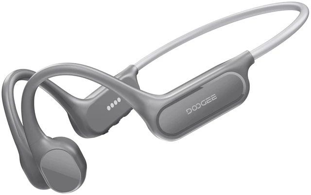 Main image of DOOGEEEco Bone Conduction Headphones IP68 Waterproof Swimming Headphones,10H Running Headphones Bluetooth 5.4 Open Earphones 32GB MP3 Dual Modes for Cycling,Underwater Swimming,Fitness (Gray)