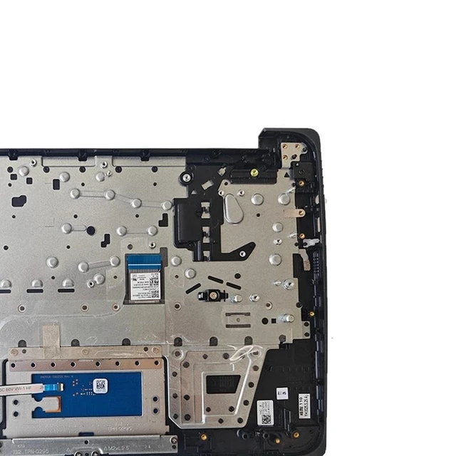 Alt view image 5 of 5 - New Replacement for HP Fortis 11 G10 Chromebook Laptop Palmrest Upper Case Keyboard Touchpad/Non-Touchpad Assembly Part N93657-001 N93656-001 Black (KB W/Touchpad)