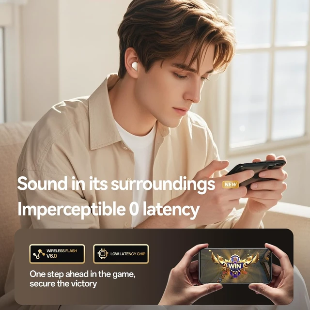 Alt view image 3 of 5 - Invisible Small Earbuds Bluetooth Tiny Discreet Hidden In Ear Earbuds Mini Wireless Headphones Headsets for Work Small Ears Side Sleepers Comfortable Ear Buds Earphones for Women Sleeping on Si