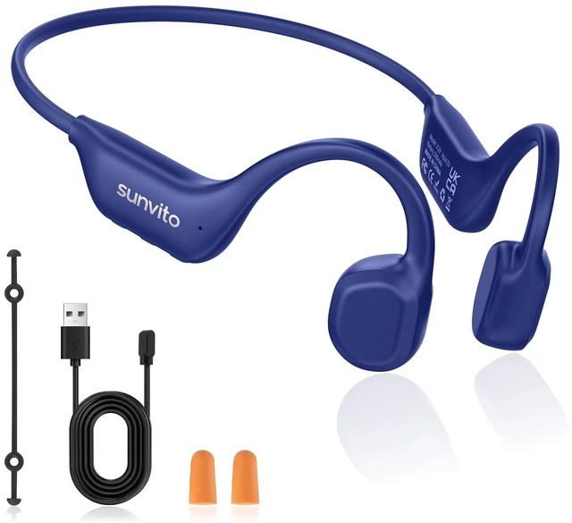 Main image of Bone Conduction Headphones Bluetooth 6.0,Open Ear Wireless Sport Headphones