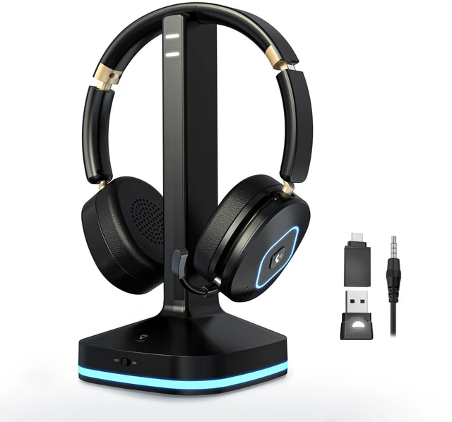 Main image of Wireless Headset with Mic for Work, Bluetooth Headset for Call & Meeting