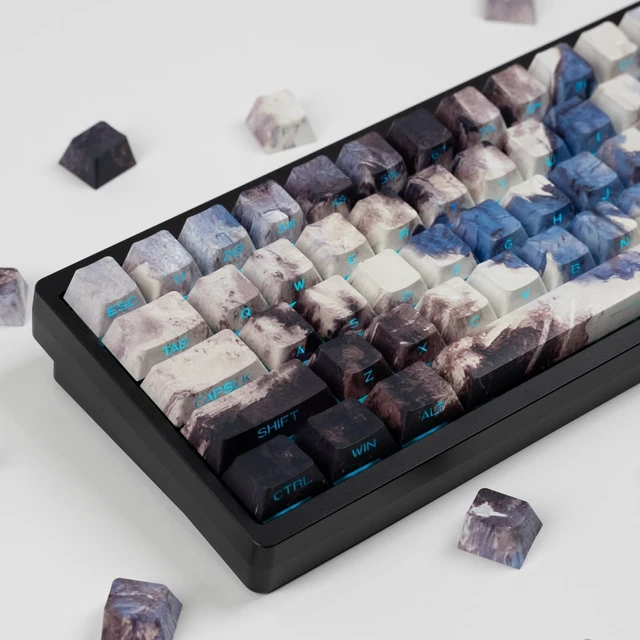 Alt view image 2 of 5 - ULTRAEQUIP PBT Double Shot Keycaps Set Custom Shine Through Key Caps