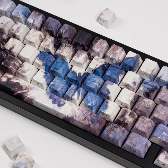 Alt view image 3 of 5 - ULTRAEQUIP PBT Double Shot Keycaps Set Custom Shine Through Key Caps