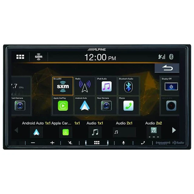 Alt view image 3 of 4 - Alpine i407-WRA-JL 7-inch Restyle Multimedia Receiver Compatible with 2018-Up Jeep Wrangler and 2020-Up Jeep Gladiator