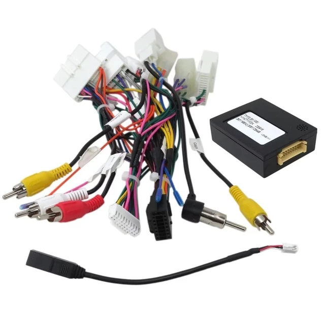Alt view image 2 of 5 - Car Stereo Radio Power Harness Cable Wire Adapter Support for JBL AMP for Toyota