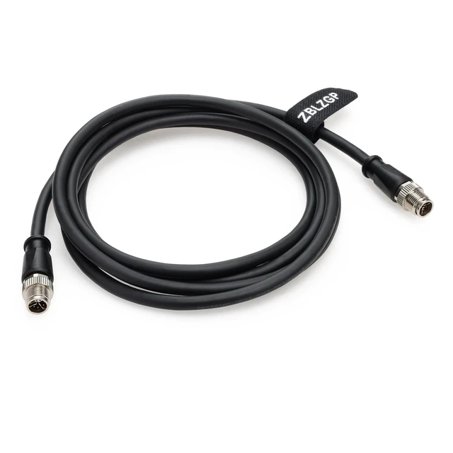 Alt view image 5 of 5 - ZBLZGP IP67 M12 8 Pin X-Code 10Gbps Cable, Specially Designed for Solar Panel Arrays, Wind Turbine Control Systems and Renewable Energy Installations 1M/3.3FT