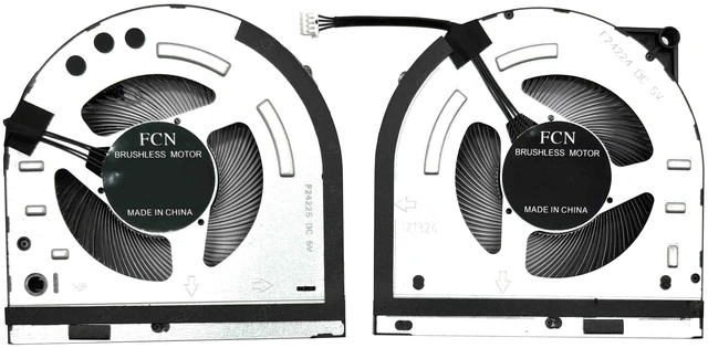 Main image of New CPU+GPU Cooling Fan Replacement for LOQ 15IRX9 (Type 83DV), for LOQ 15IAX9 (Type 83GS), P/N: 5H40S20996 5H40S20997 5H40S20998 (5V Fan)