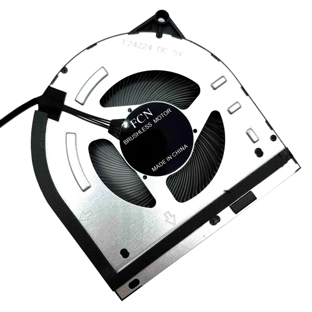 Alt view image 4 of 4 - New CPU+GPU Cooling Fan Replacement for LOQ 15IRX9 (Type 83DV), for LOQ 15IAX9 (Type 83GS), P/N: 5H40S20996 5H40S20997 5H40S20998 (5V Fan)