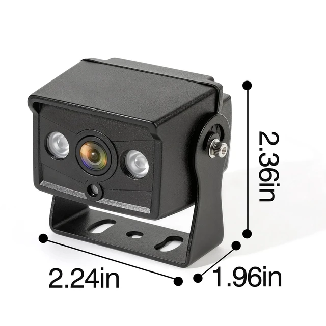 Alt view image 3 of 4 - HEECOOMI Single Wired Backup Camera for Truck Trailer, Compatible with AYT1, AYT2, AYT12, AYT14