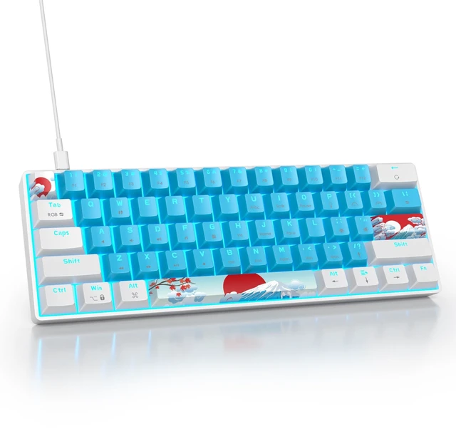Main image of Owpkeenthy 60% Wired Mechanical Keyboard