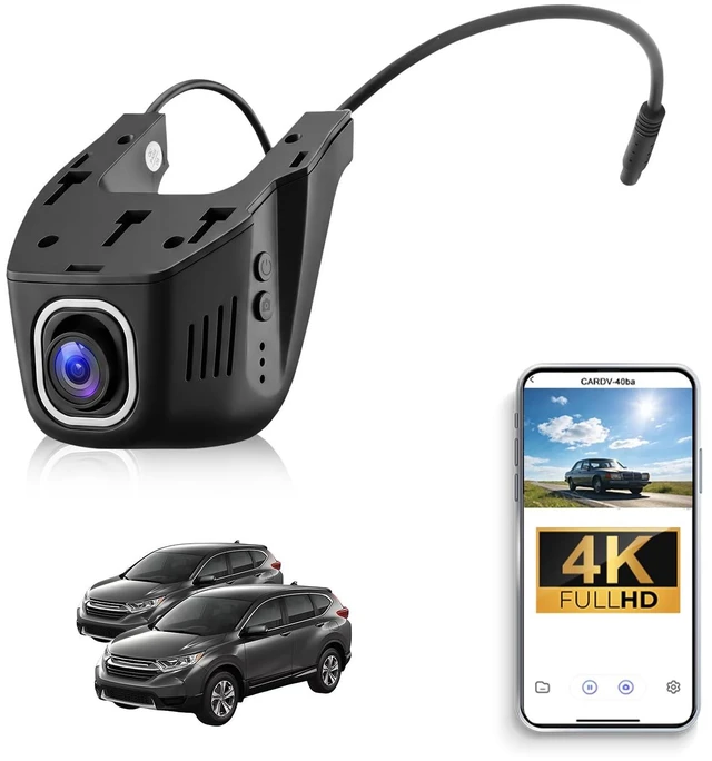 Main image of 4K+1080P Dual Dash Cam WiFi HD Car Dash Cam Front and Rear Car Camera
