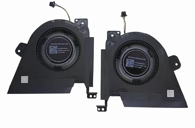 Alt view image 2 of 4 - LANDALANYA Replacement New CPU and GPU Cooling Fan for ASUS GX650 GX650R GX650P GX650RX GX650PY GX650RW GX650RS GX650RM-ES74 GX650PZ Series DFSCM22716392L FQLX DFSCL12E06486M FQLW DC12V 1A Fan