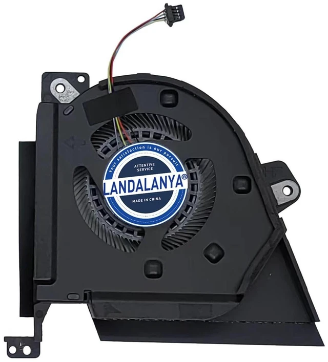 Alt view image 4 of 4 - LANDALANYA Replacement New CPU and GPU Cooling Fan for ASUS GX650 GX650R GX650P GX650RX GX650PY GX650RW GX650RS GX650RM-ES74 GX650PZ Series DFSCM22716392L FQLX DFSCL12E06486M FQLW DC12V 1A Fan