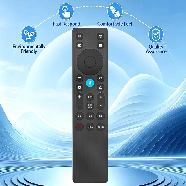Alt view image 4 of 5 - RC923A GMB6 Replace Voice Remote Control Fit for TCL QM64L Series 55QM64L