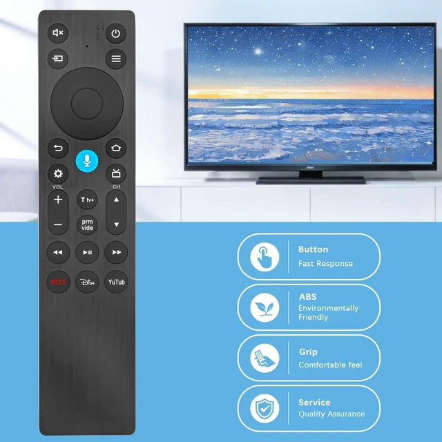 Alt view image 5 of 5 - RC923A GMB6 Replace Voice Remote Control Fit for TCL QM64L Series 55QM64L