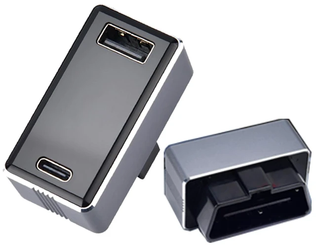 Main image of OBD Fast Charger Power Adapter Dual Port for Tesla Model 3/Y/S/X Dash Cams