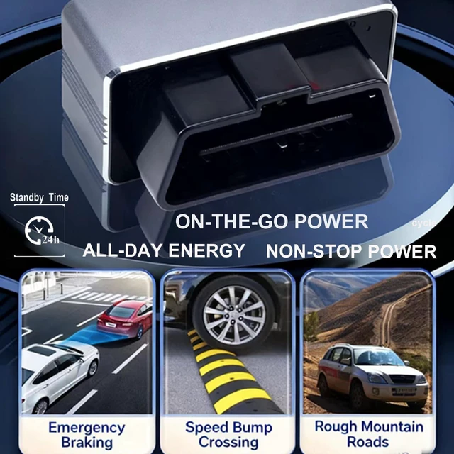 Alt view image 3 of 5 - OBD Fast Charger Power Adapter Dual Port for Tesla Model 3/Y/S/X Dash Cams