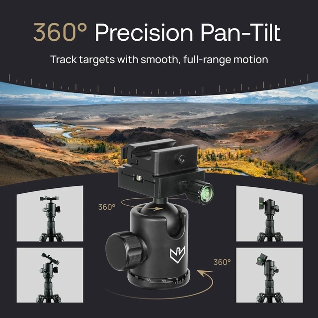 Alt view image 4 of 5 - Mighty 303 Hunting Tripod with Picatinny Adapter, 10 kg Load