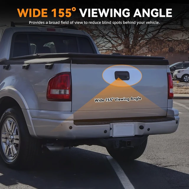 Alt view image 3 of 5 - DEAL AUTO ELECTRIC PARTS Tailgate Handle Backup Camera w/Power Cable