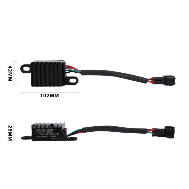 Alt view image 4 of 5 - CHANGCHENG 12V Converter DC for Talaria MX4 Electric Dirt Bike