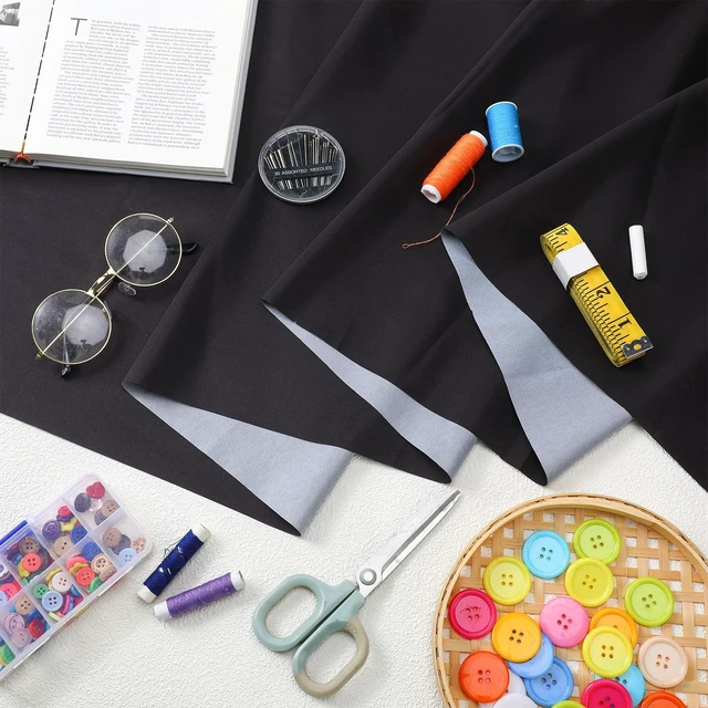 Alt view image 4 of 5 - Mindsoft Black Fabric Bulletin Board Paper, 48'' x 107''