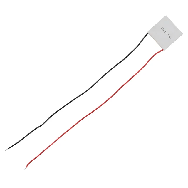 Alt view image 5 of 5 - Chinflly TEC1-12704 Heatsink Thermoelectric Cooler Module,12V 4A 36W, 6Pcs
