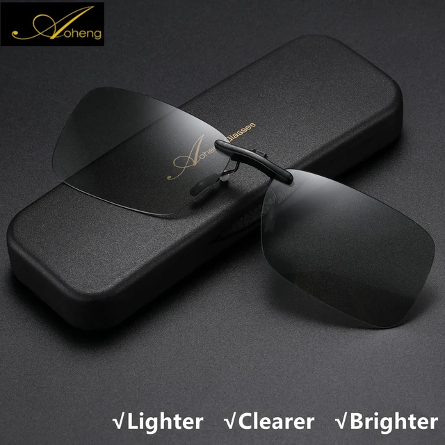 Alt view image 2 of 5 - AoHeng Cinema 3D Clip on Glasses for RealD IMAX 3D Movie,Lighter,Clearer,Brighter(2Pack)
