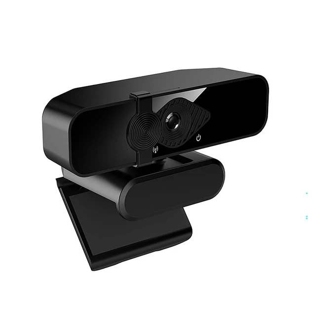 Alt view image 3 of 5 - JSOCAM Web Camera 2k USB HD Compute Plug and Play Built-in Microphone Privacy Cover for PC/Laptop, for Zoom/Skype/Teams, Conferencing and Video Calling