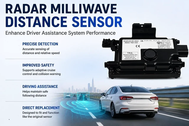 Alt view image 2 of 5 - Radar milliwave Distance Sensor 36802-TBA-A02 Fit for Honda Civic 2016-2018