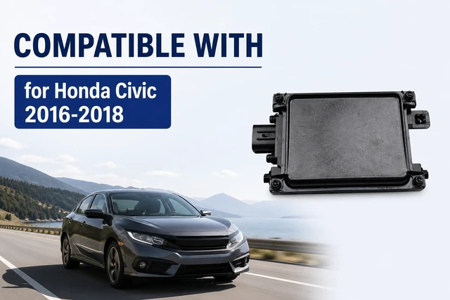 Alt view image 4 of 5 - Radar milliwave Distance Sensor 36802-TBA-A02 Fit for Honda Civic 2016-2018