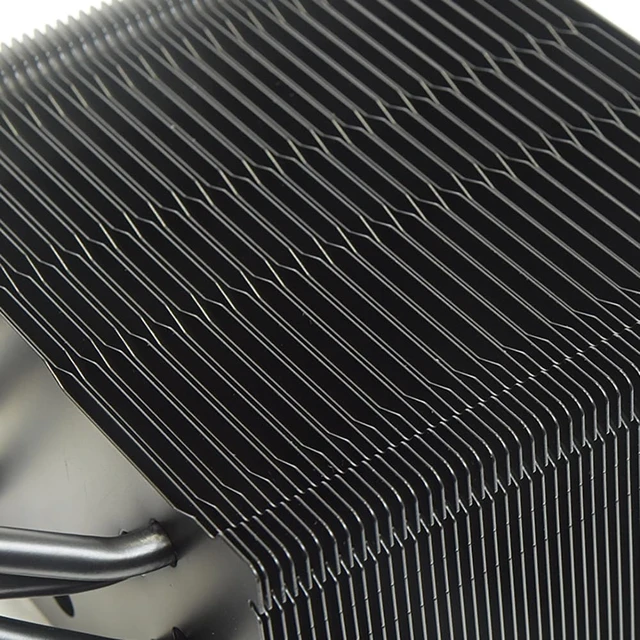 Alt view image 3 of 5 - Scythe SCMG-6000DBE Side Flow CPU Cooler MUGEN6 Black Edition Dual Fan 6 mm Diameter Heat Pipes x 6